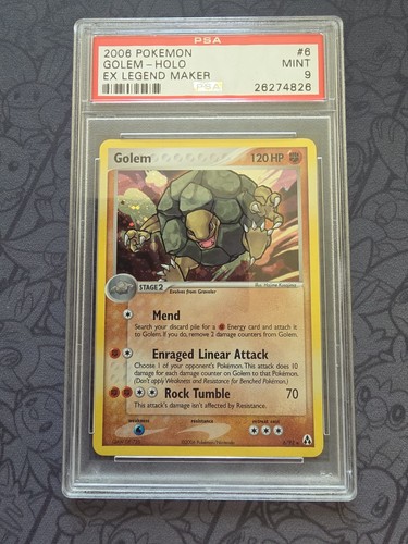 Golem graded PSA 9 for sale on eBay