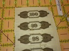 Pittsburgh Cincinnati Chicago & St Louis Railroad $25 Bond Coupons Strip of 9 — photo 6