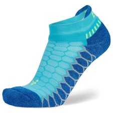Balega Silver No Show Running Socks, Cobalt