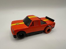 Tyco Slot Car HO 440x2 Pick Up Truck Customized Color 45 Orange