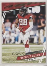 2020 Panini Prestige Xtra Points Green Takkarist McKinley #93 7l6