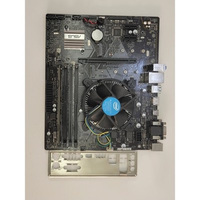 ASUS Prime B360M-A, i5-8400, 8GB DDR4, I/O Shield - Tested