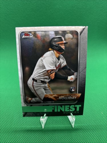 Jackson Holliday #FRD-20 — 2024 Topps Finest Rookie Design Variation baseball card