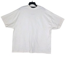 Essentials Fear Of God T Shirt Mens S Relaxed Oversized Boxy Cream SS Fits XL