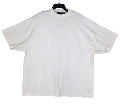 Essentials Fear Of God T Shirt Mens S Fits XL Relaxed Boxy Cream Beige SS