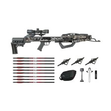 Killer Instinct LogiX 435 FPS Crossbow Bundle with Bolts, Case, and Broadheads