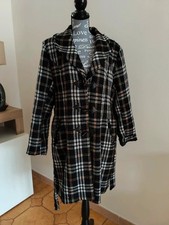 Trench tartan vintage da donna - Pomella Vintage Studio