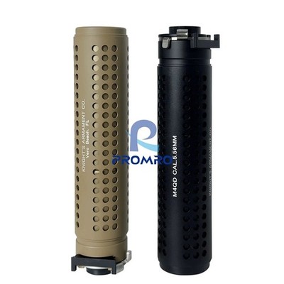 1x KAC/QD Metal Suppressor 14mm CCW Inert Decor Part for Jinming Model Black/FDE