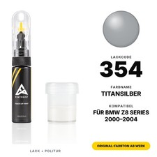 Lackstift F�r BMW Z8 Series 354 Titansilber Kit Steinschlag Reparatur