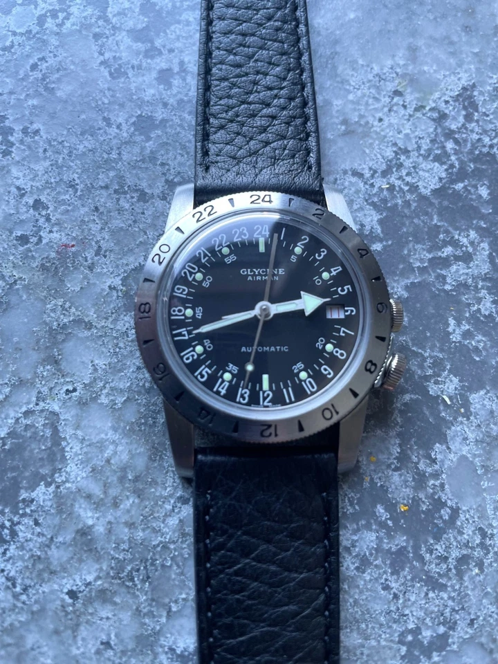 Glycine airman No1 GMT - 36mm - automatic  GL 0370 - Image 4 of 4