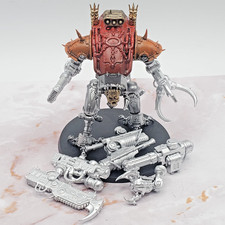 Chaos / Imperial Knights War Dog Moirax Conversion 8 Weapons Magnetized