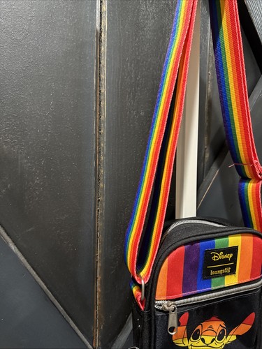 Disney Loungefly Stitch Pride Rainbow Crossbody Bag Purse Rare - NWT - Picture 5 of 12