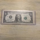 Trinary Fancy Serial Number One Dollar Bill, D 40448080 A  2003 — photo 7