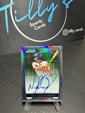 2012 Bowman Chrome Nick Castellanos Refractor Auto /500