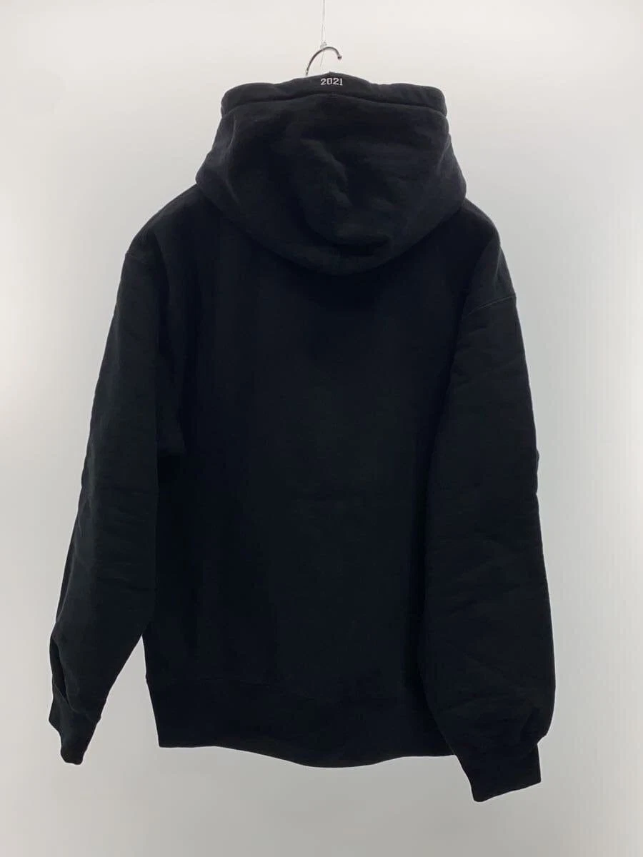 Supreme Felpa con Cappuccio Box Logo Felpa con Cappuccio S Cotone Nero Usata