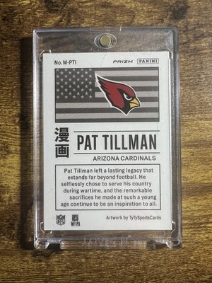 Pat Tillman Prizm Manga Custom Card Cardinals 🇺🇸🇺🇸🇺🇸 Rookie