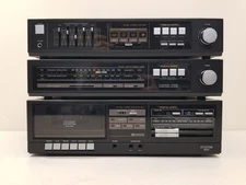 Vtg. Realistic Stereo System 600 w/Amplifier Tuner & Cassette Deck WORKS! *READ*