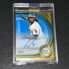 Lawrence Butler 2025 Topps Five Star Baseball Auto 14/25 Athletics FSA-LB