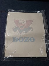 Rare Bozo The Clown Vintage 1976 Litho Lift Iron On Transfer Pack Of 12 Sealed 