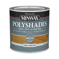 Minwax PolyShades Honey Pine Wood Stain and Polyurethane 1 Quart