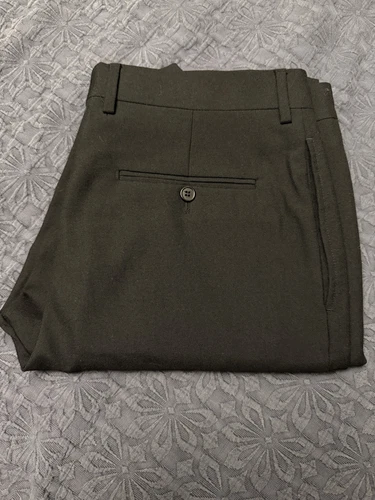 SAINT LAURENT (YSL) Pantalone lana nero Saint Laurent taglia EU 50 US 34 Made in Italy