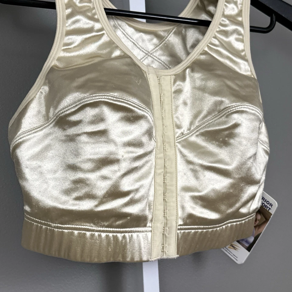 Nuevo Sujetador Deportivo ENELL SPORT Alto Impacto Talla 1 Crudo NL100 Segunda Piel Satinado Foto 2 de 4