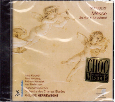 Schubert: Messe In LA Bemolle - Mendelssohn: 42 Psalmen / Philippe Herreweghe - CD 