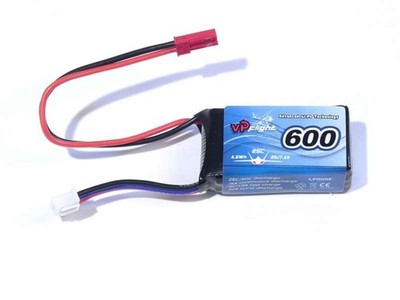 Vapex 2S LiPo Akku 7,4V 600mAh 25C mit BEC-Stecker #VPLP005F