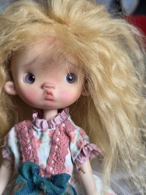 Bubble Doll Head Ooak Puppe Ymy22 Körper Blythe Größe Kleidung