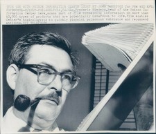 1967 Photo Dr Frederic Rieders Head Poison Information Center Business