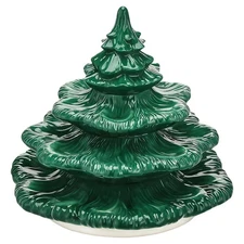 Deviled Egg Christmas Tree Containers Reusable Plate Tableware