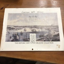 Louisiana History 1984 Calendar Day By Day Historic New Orleans Collection