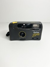 Vivitar Spree Focus Free DX Motor 35mm Film Point And Shoot Camera-Tested, Works