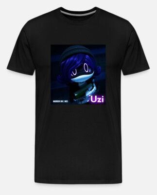 Murder Drones Uzi T-Shirt schwarz Unisex (9-11 Jahre)