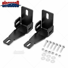Dual Fog Light Mount Brackets Bumper Holder For Ford F250 F350 F450 Super Duty
