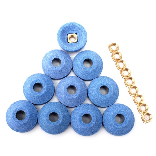 10Pc 30mm Rotary Grinding Wheel Cup Surface Polishing Grinder Pneumatic Tool - Picture 6 of 10