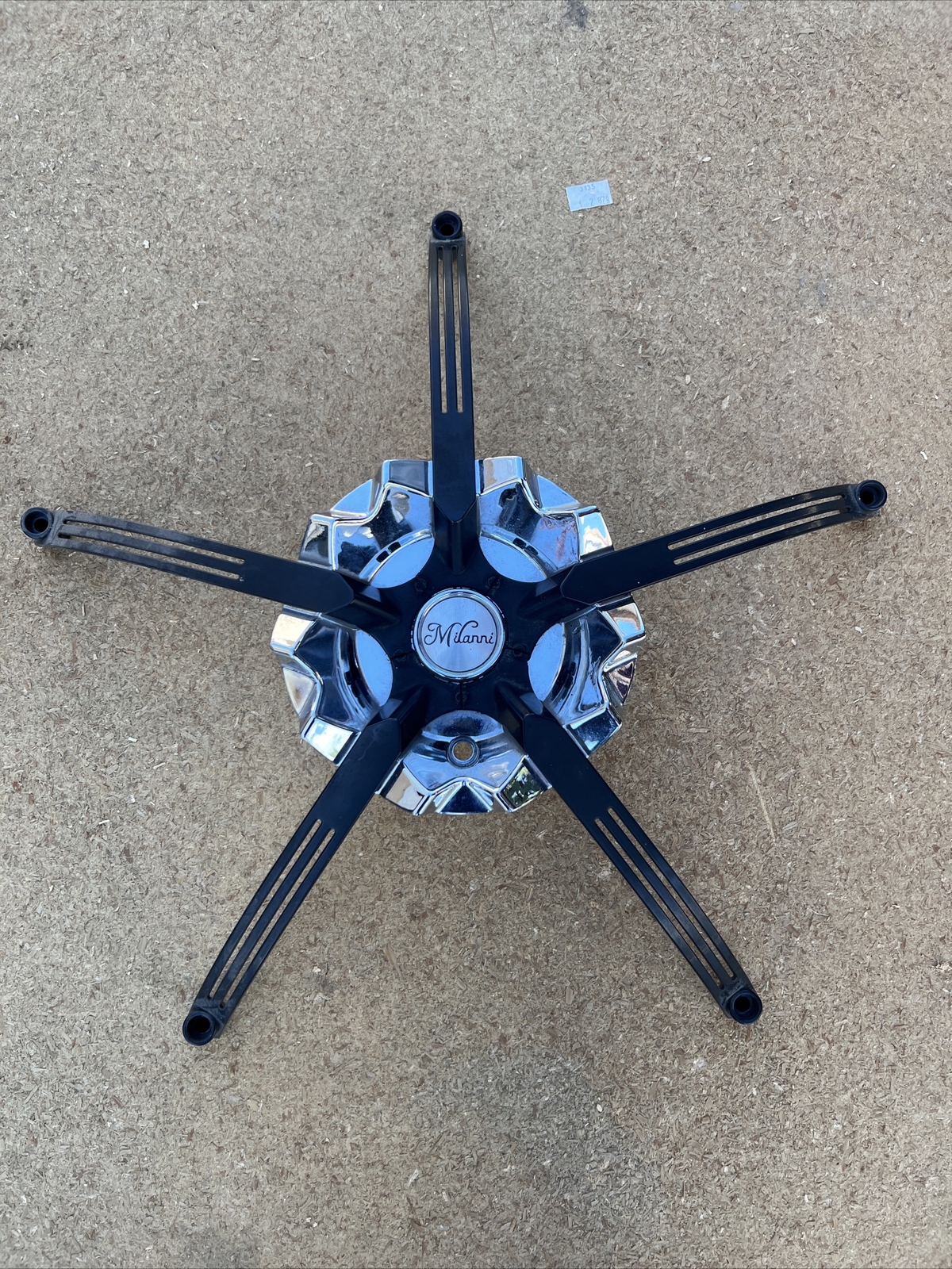 Milanni Wheel Center Cap C459CAP LG111245 Crome Black Inserts eBay