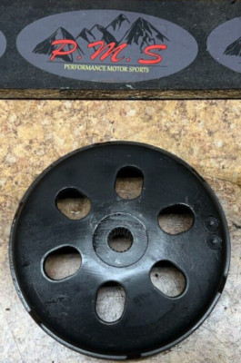 2008 Genuine Buddy Scooter 150 CC Engine Rear Clutch Cover Pulley Moped PGO USA
