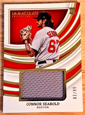 Connor Seabold /99 (RC) (MEM) - 2022 Panini Immaculate - Red Sox - WOW!!!