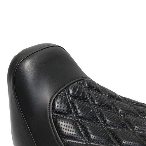 Black 2-UP Driver Passenger Front Rear Seat For Harley Street Glide 2006 2007 - Picture 6 of 8