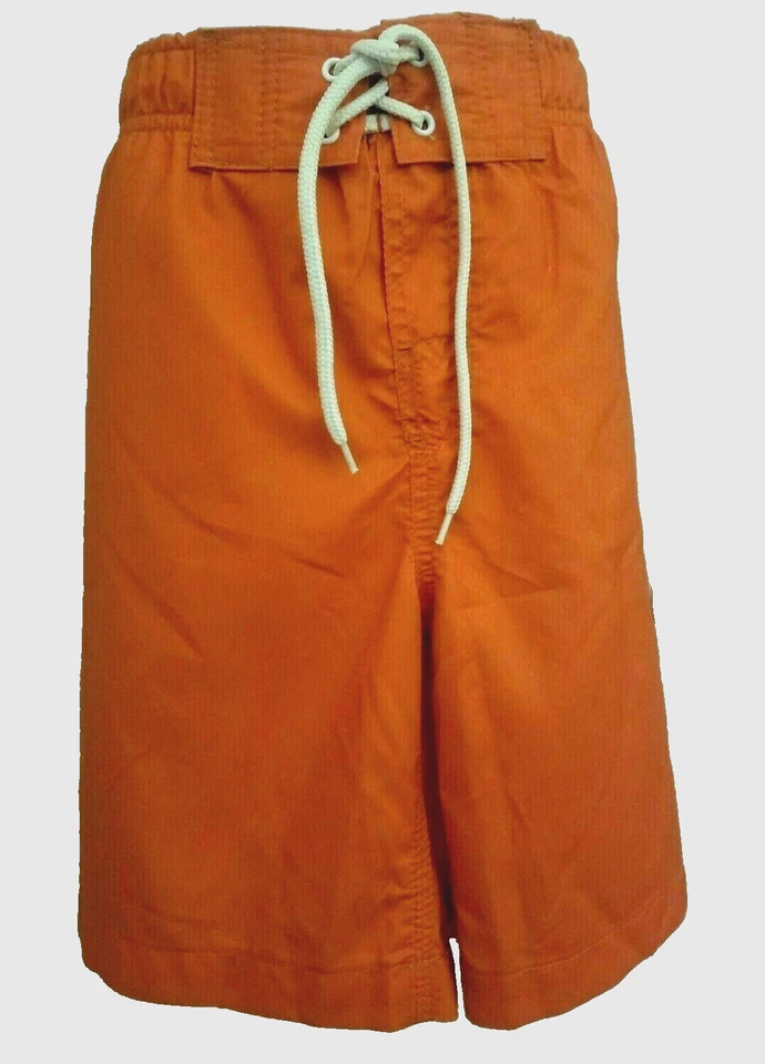 Pantalones cortos de natación J caqui para niños talla S naranja estampado surf talla S Foto 2 de 4