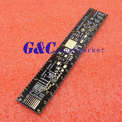 PCB Ruler v2 - 6'' for Electronic Engineers/Geeks/Makers/Arduino 