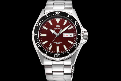 Orient Kamasu RA-AA0003R39B RA-AA0003R AA0003R 200m WR Sapphire Crystal