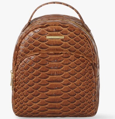 Brahmin Leather Backpack Dartmouth Black Leather Backpack | BRAHMIN main image 3