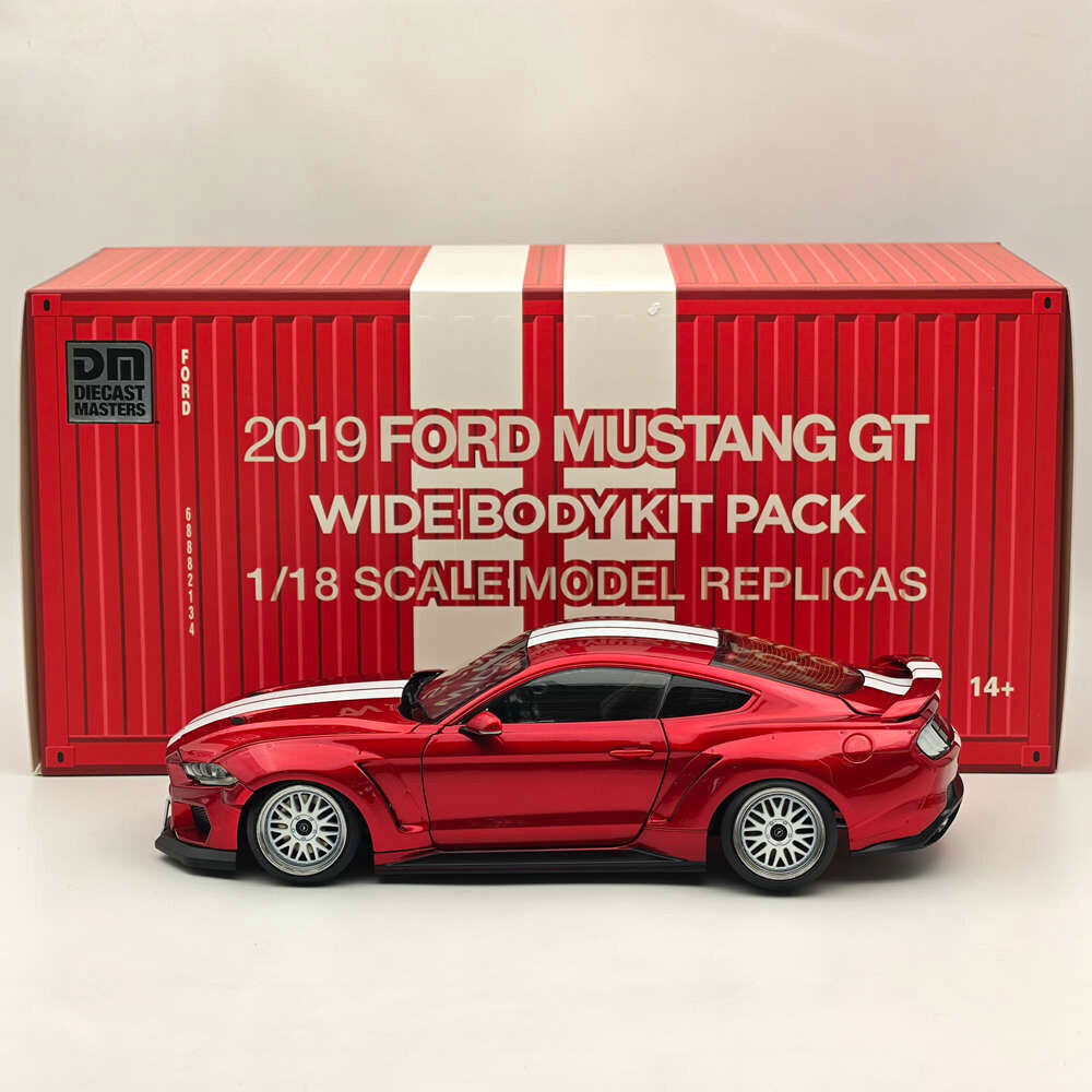 限定値下げDIECAST MASTERS FORD MUSTANG GT2019 DM 1:18 Ford Mustang GT 2019 Matte Black RHD Diecast Cars