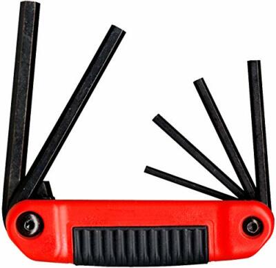 EKLIND 25611 Ergo-Fold Fold-up Hex Key allen wrench - 6pc set SAE  5/32-3/8