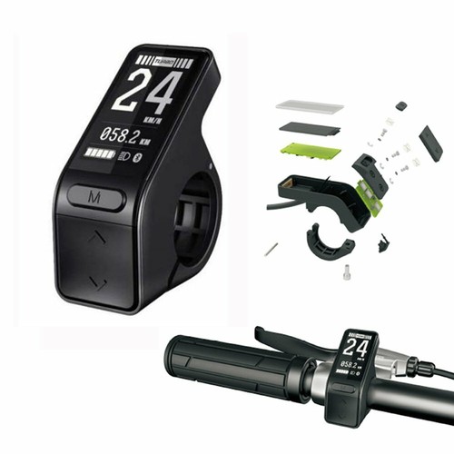 SW102 LCD Mini Electric Bike Display For Bafang BBS01 BBS02 BBSHD Mid Motor  | eBay