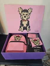Nib Marc Tetro Yorkie Yorkshire Terrier Backpack Purse, Wallet, Card Holder Fs