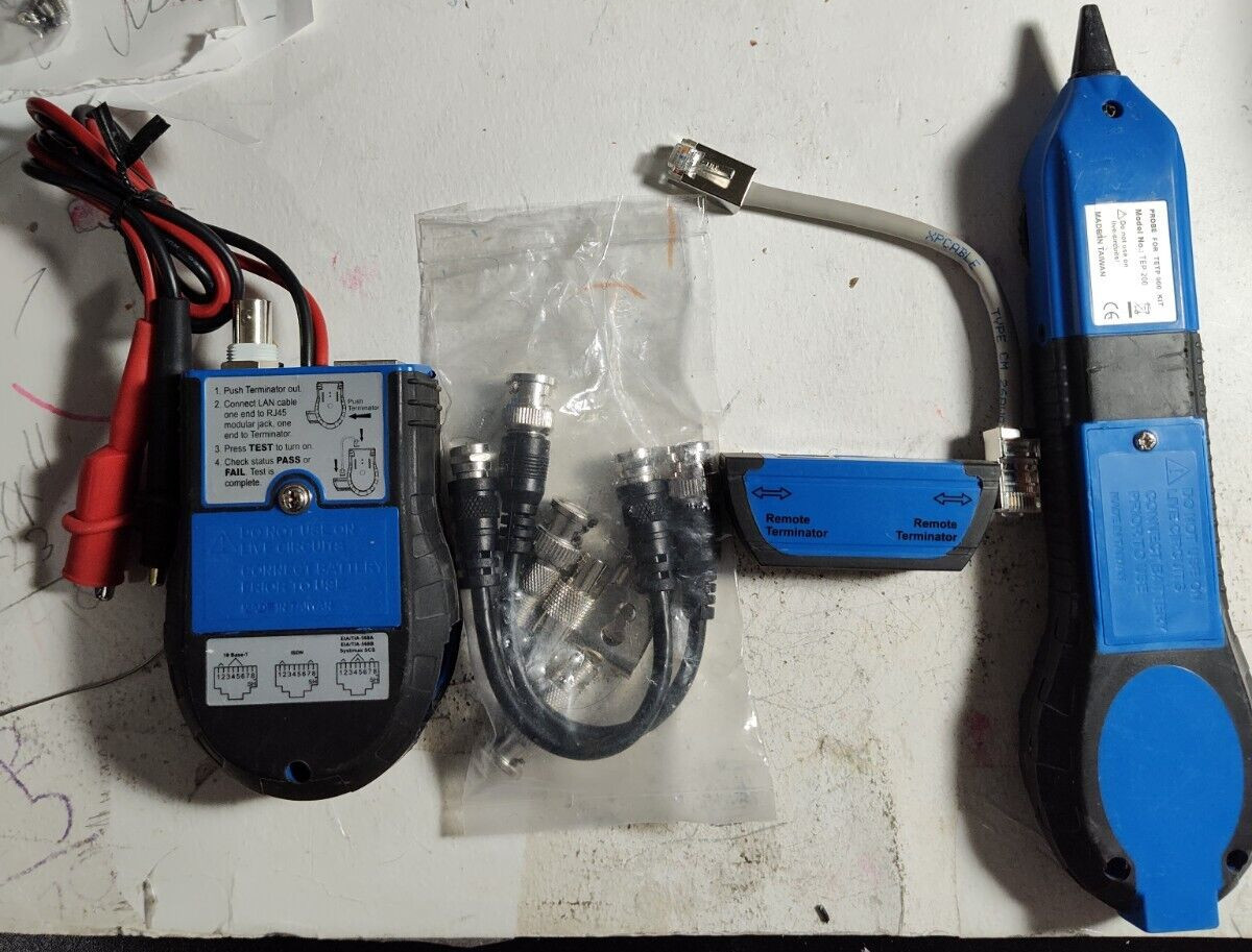 Jonard Tools Tetp-901 Cable Tester Tone And Probe Kit
