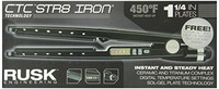 Rusk Rsk732 Professional Str8 Titanium-infused Ceramic Flat Iron, 1-1/4 Inch , N on sale Rusk Rsk732 Professional Str8 Titanium-infused Ceramic Flat Iron, 1-1/4 Inch , N on sale
